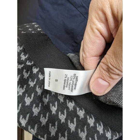 Maurices Stretchy Pencil Skirt Size S Light & Dark Gray No Slit Small - Picture 4 of 5